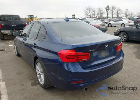 2018 BMW 320I xDrive из США, поврежденный, VIN WBA8A3C50JA505943